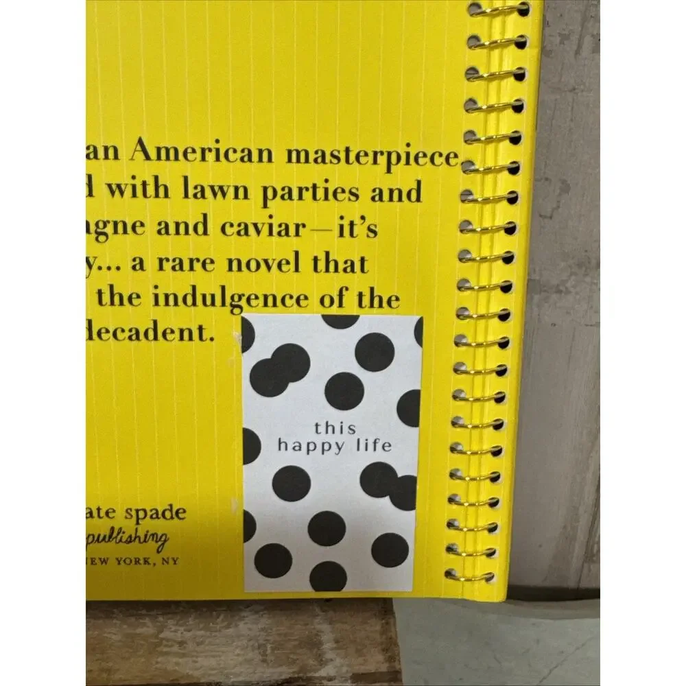 Kate Spade Spiral Journal Notebooks New With Defects Set Of 3 - Includes Emma!